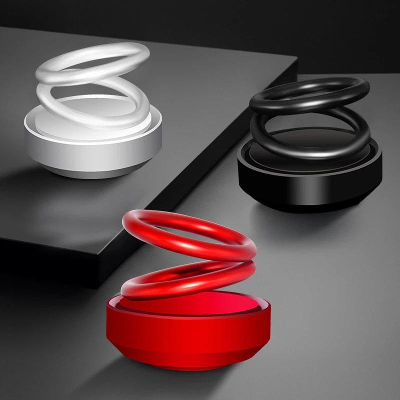 Auto Rotation Car Air Freshener β Double Ring